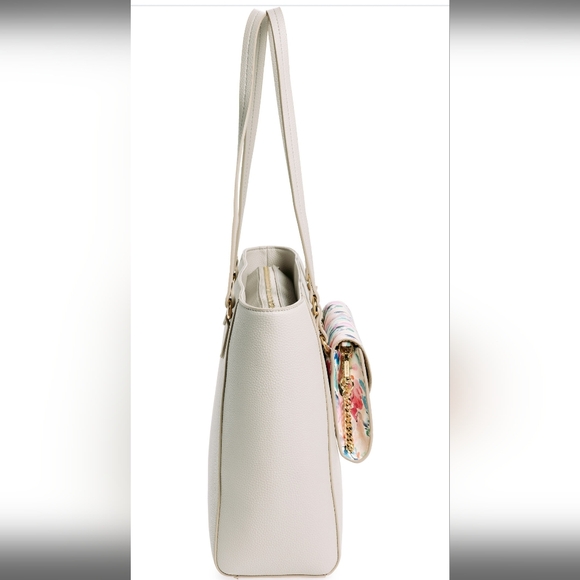 Nanette Lepore 3-Piece Convertible Tote One Size, PEARL - Picture 6 of 7